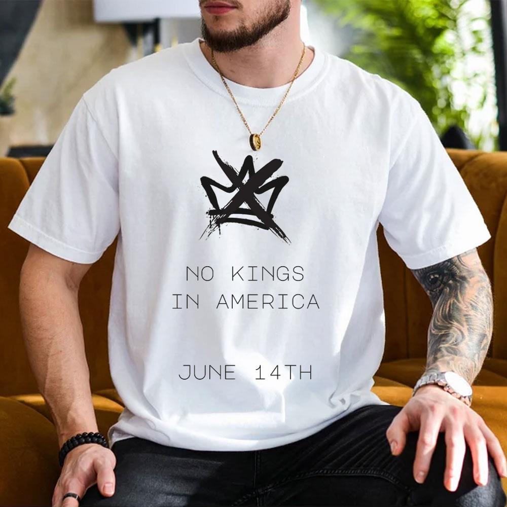 No Kings In Ameria June 14th Fuck Trump 2025 Apparel